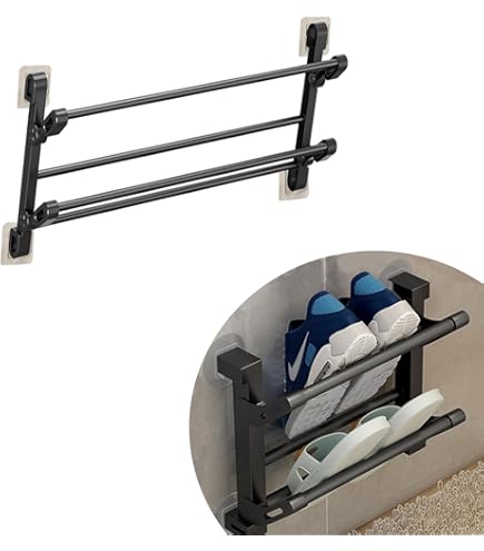 スリッパラック シューズラック 省スペース 2足 ステンレス 穴開け不要 Amazon｜シューズラック 2個セット スリッパラック ベランダ スリム 靴